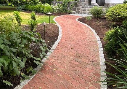 brick walkway
